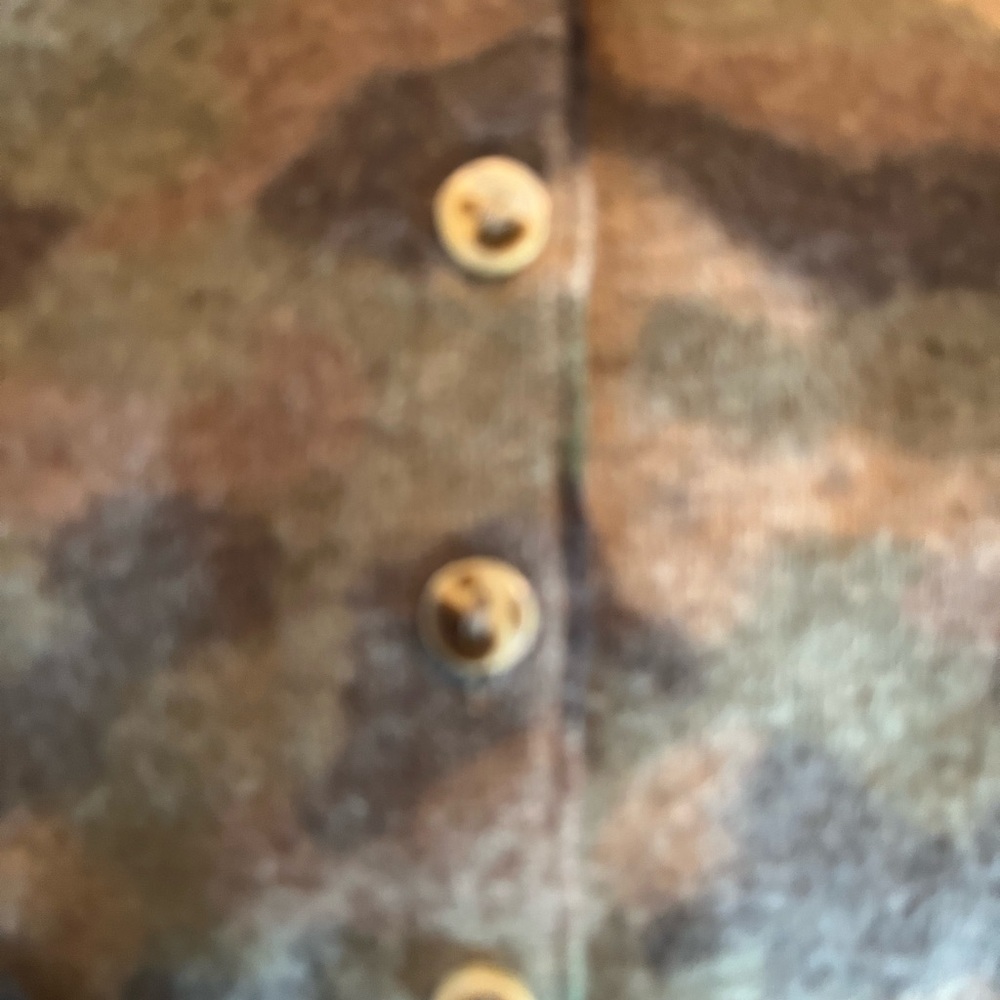 Free People Camouflage Cardigan